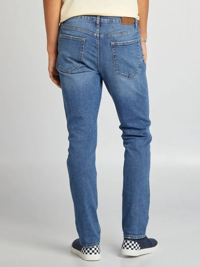 VAQUERO SLIM CON 5 BOLSILLOS  NEGRO