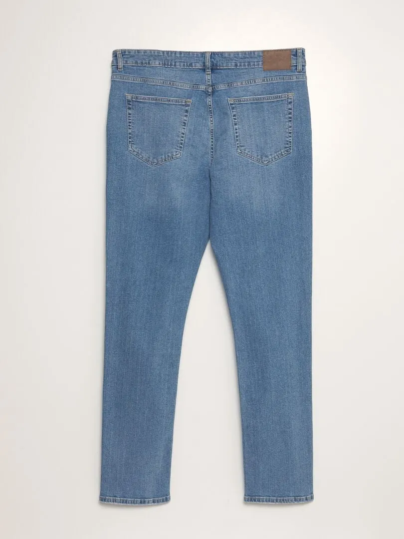 VAQUERO SLIM DE ALGODóN ELáSTICO  L36  AZUL