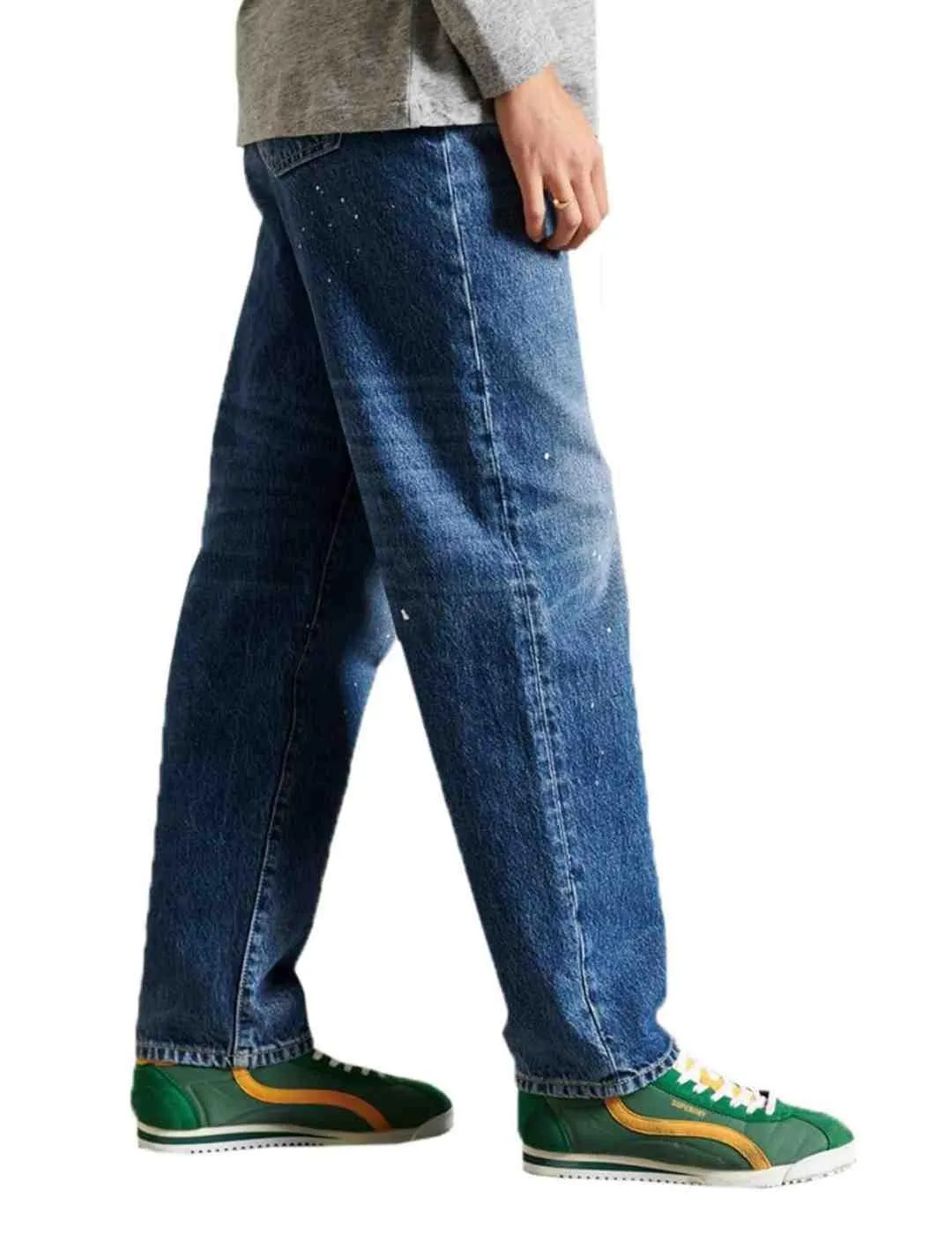 VAQUERO SUPERDRY BARREL AZUL PARA MUJERZ