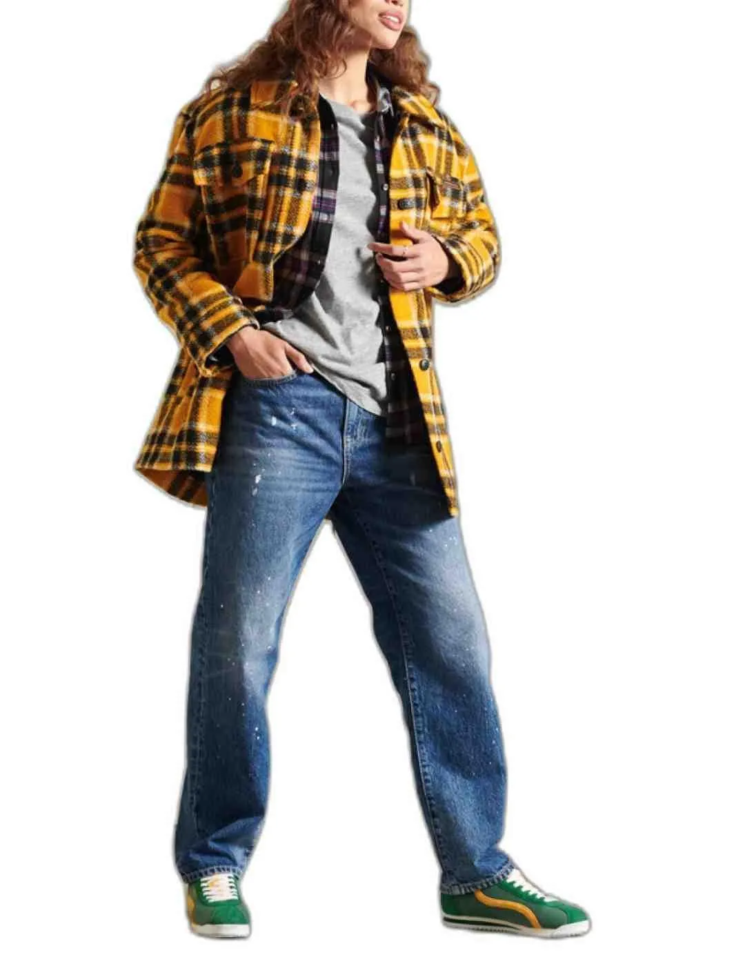 VAQUERO SUPERDRY BARREL AZUL PARA MUJERZ