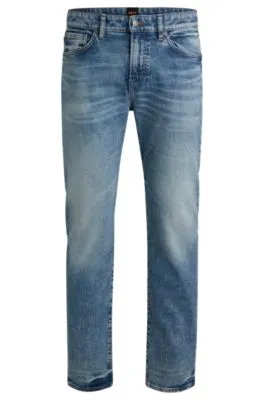 Vaqueros Maine regular fit en denim elástico azul para el máximo confort