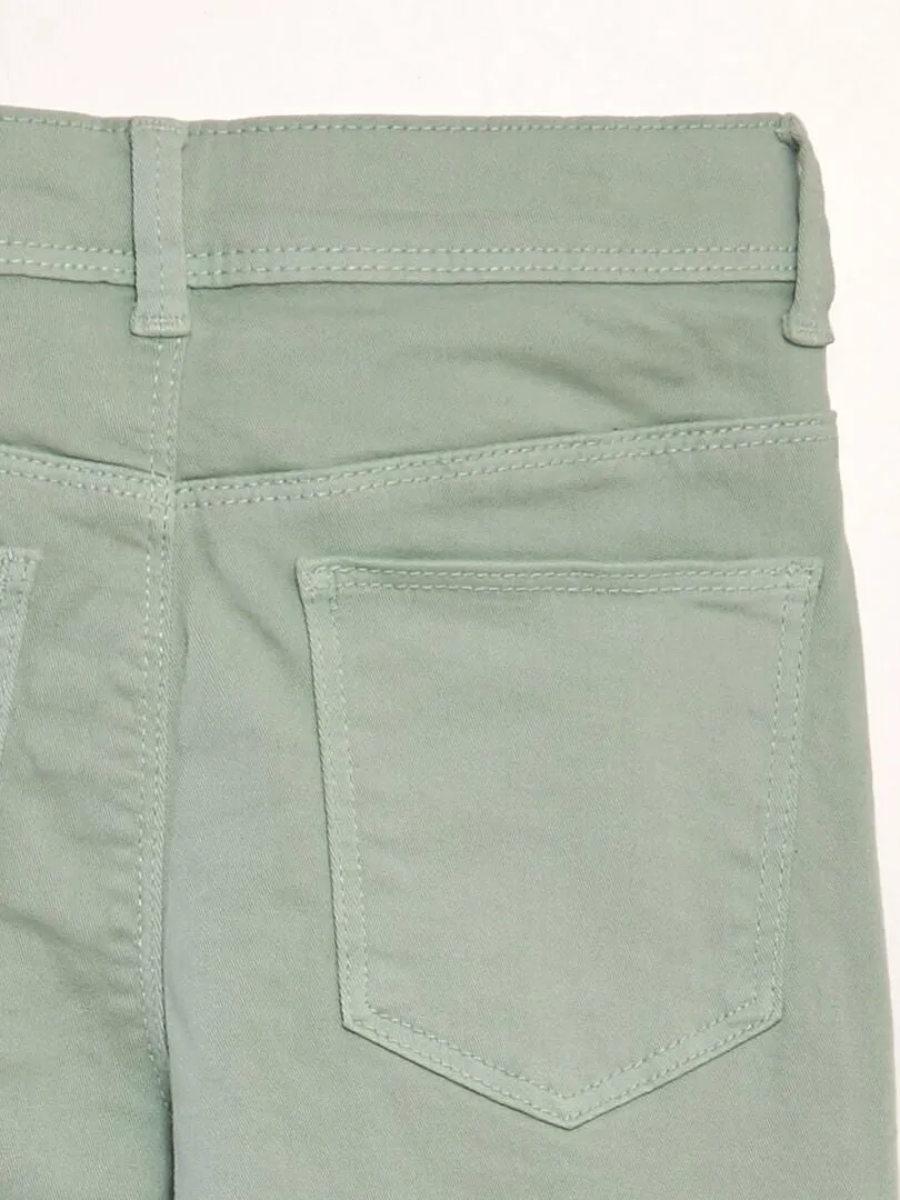 VAQUEROS PITILLO DE 5 BOLSILLOS  VERDE