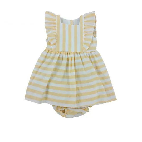 Vestido bebé niña amarillo de Rapife