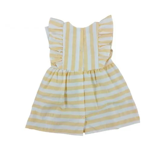 Vestido bebé niña amarillo de Rapife