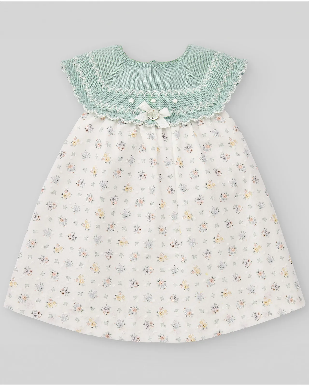 Vestido combinado "IRIS"