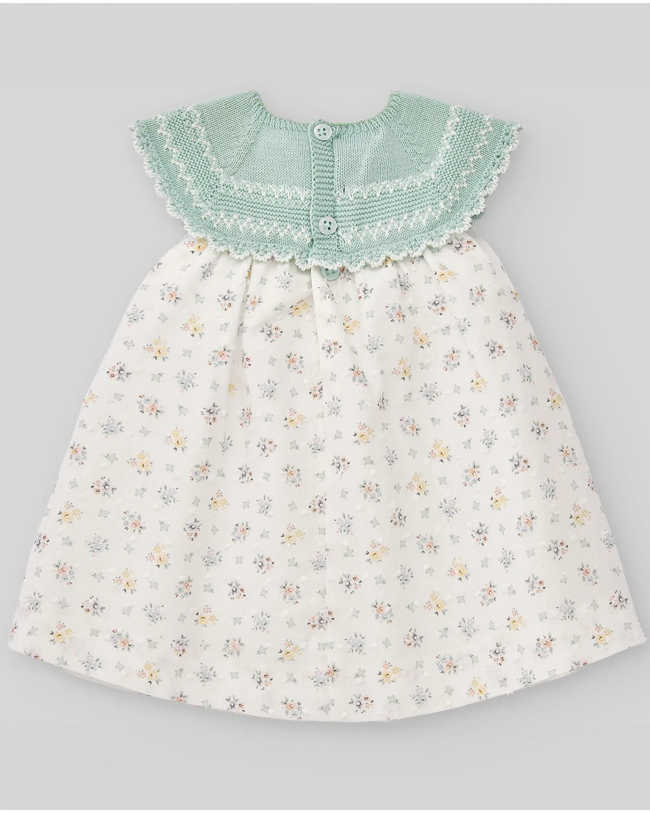 Vestido combinado "IRIS"
