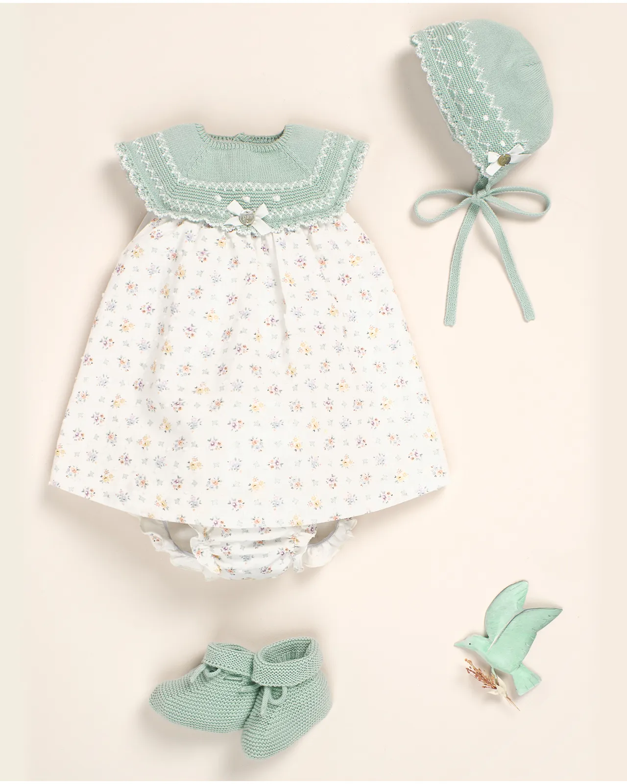 Vestido combinado "IRIS"
