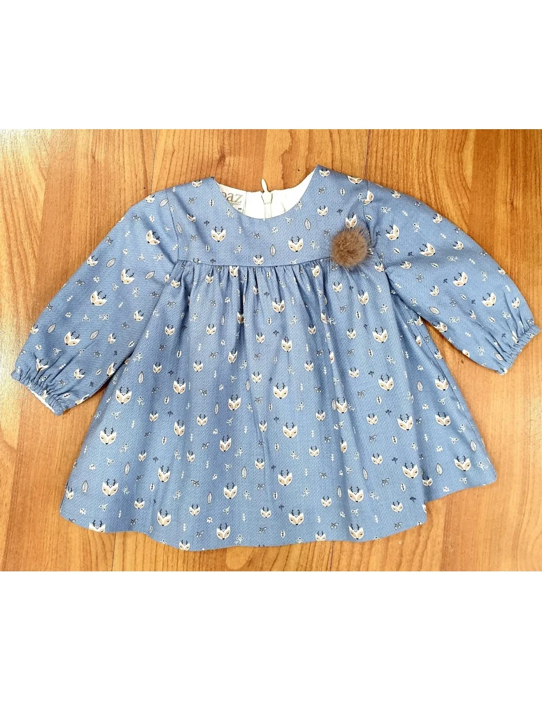 VESTIDO ESTAMPADO CEDRO 35176 PAZ RODRIGUEZ