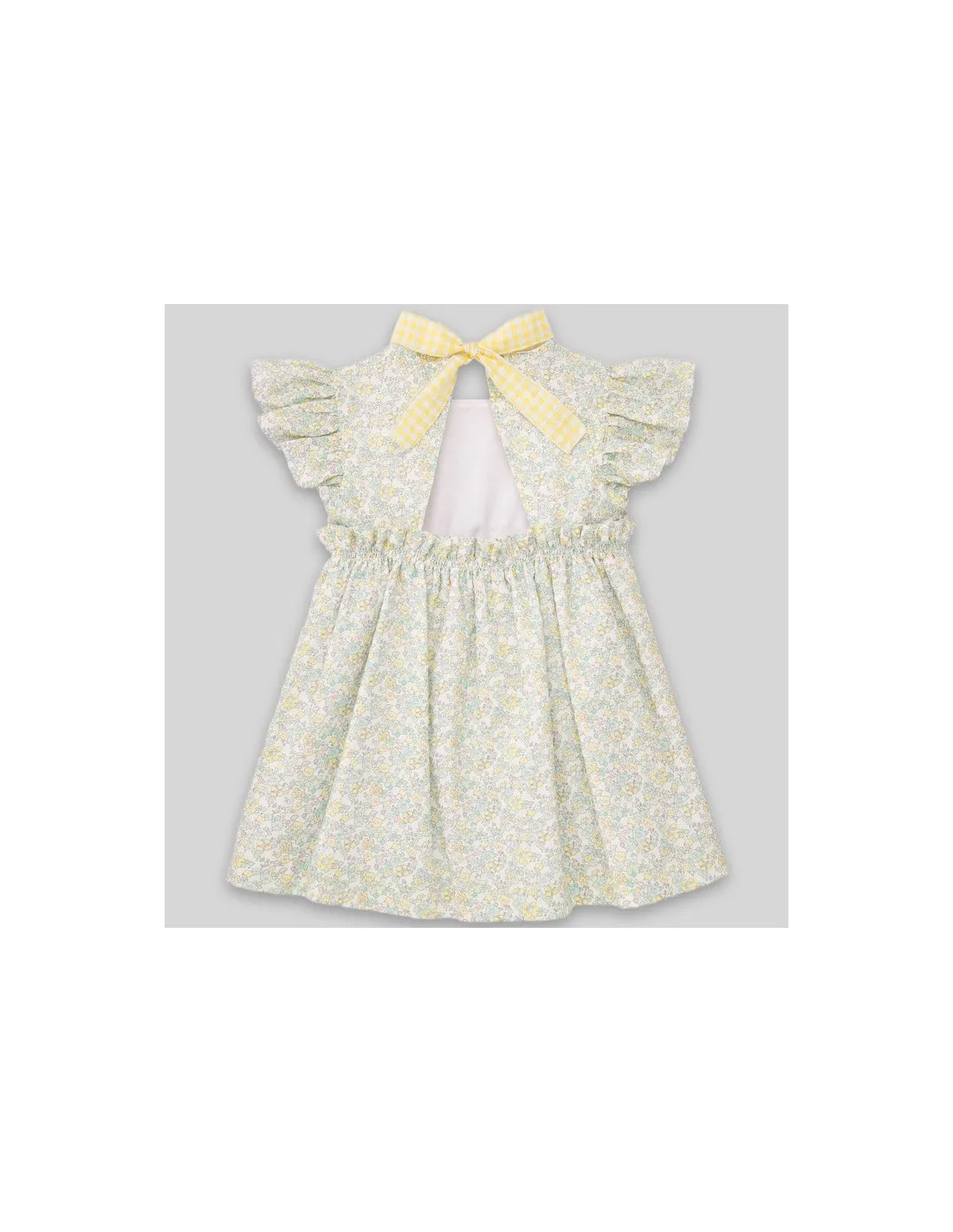 VESTIDO ESTAMPADO FLORAL ALELI PAZ RODRIGUEZ