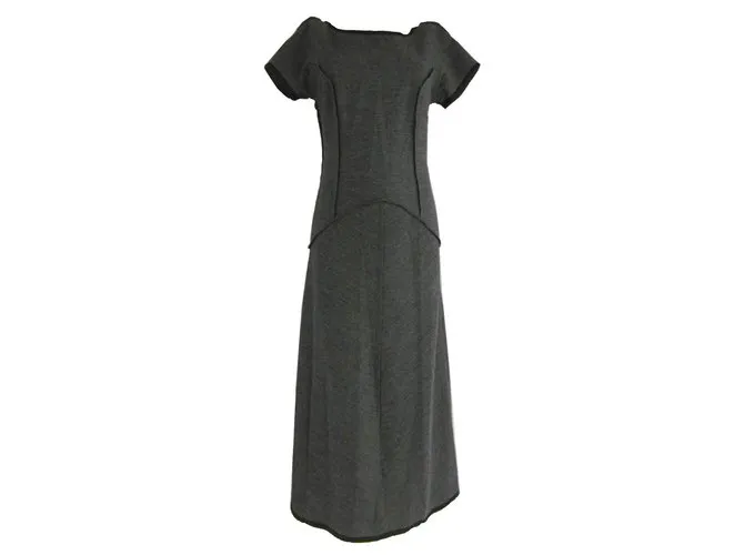 Vestido largo de Comme des Garcons Gris 