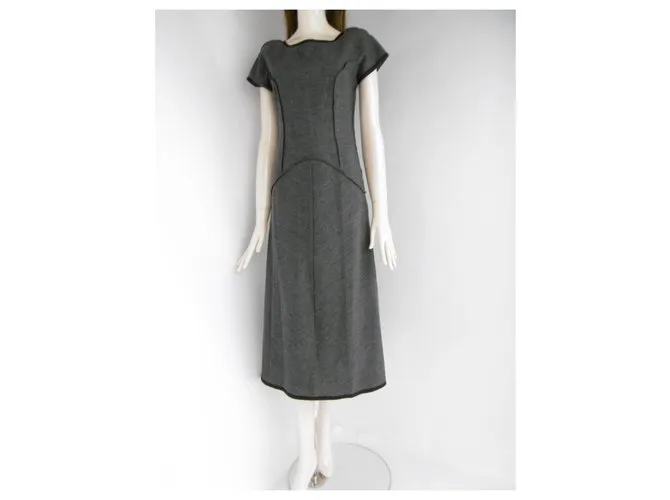 Vestido largo de Comme des Garcons Gris 
