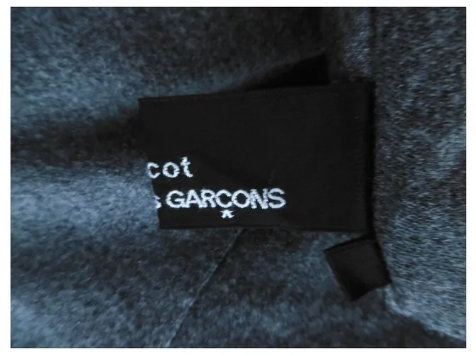 Vestido largo de Comme des Garcons Gris 