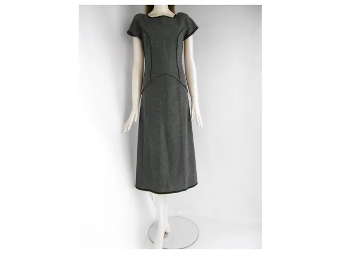 Vestido largo de Comme des Garcons Gris 