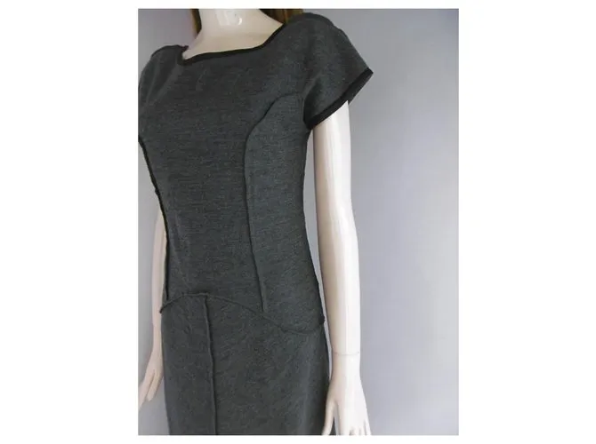 Vestido largo de Comme des Garcons Gris 