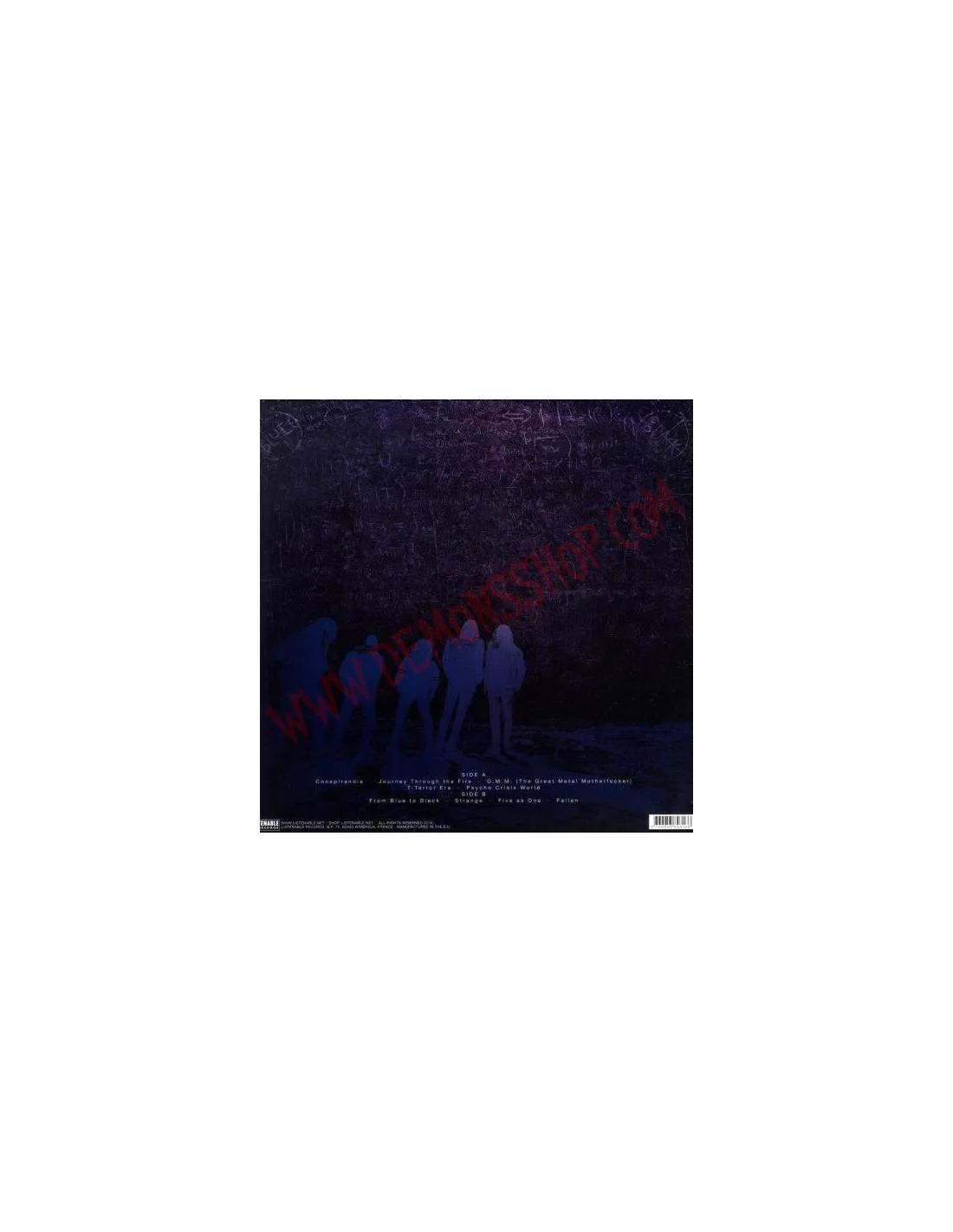 VINILO LP CRISIX  FROM BLUE TO BLACK