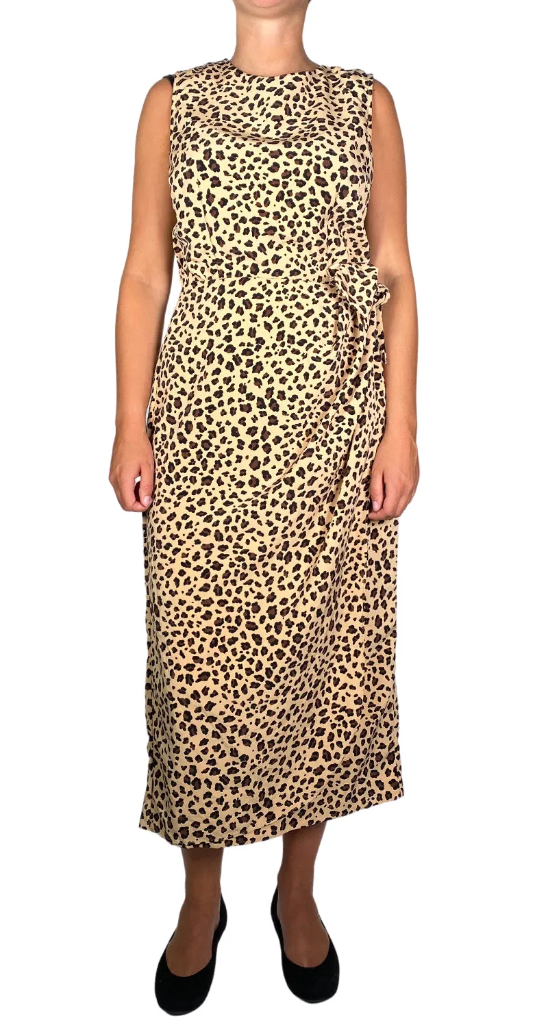 VINTAGE Vestido Animal Print
