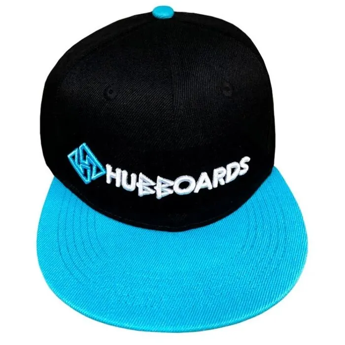 Visera Hubboards Name Black Blue White
