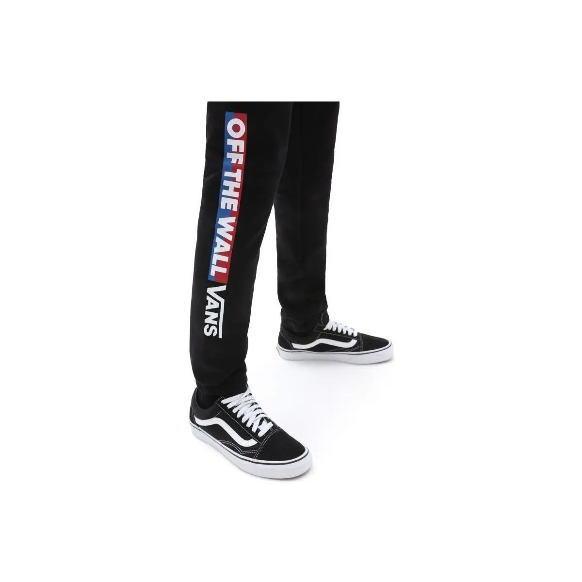 VN0A5FMZBLK1 LOGO FLEECE PANTBLACK BRUSHED