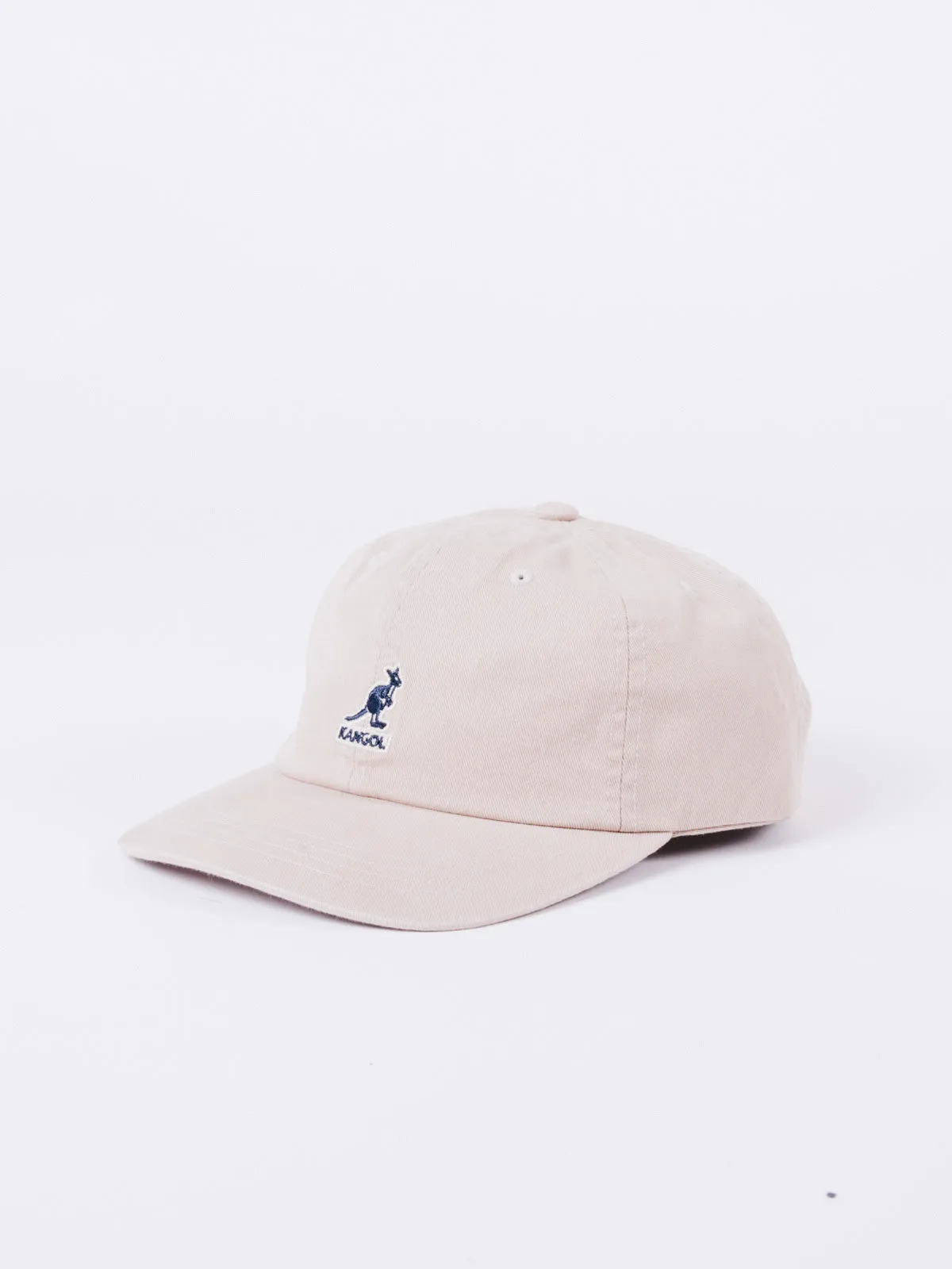 Washed Khaki Baseball Cap