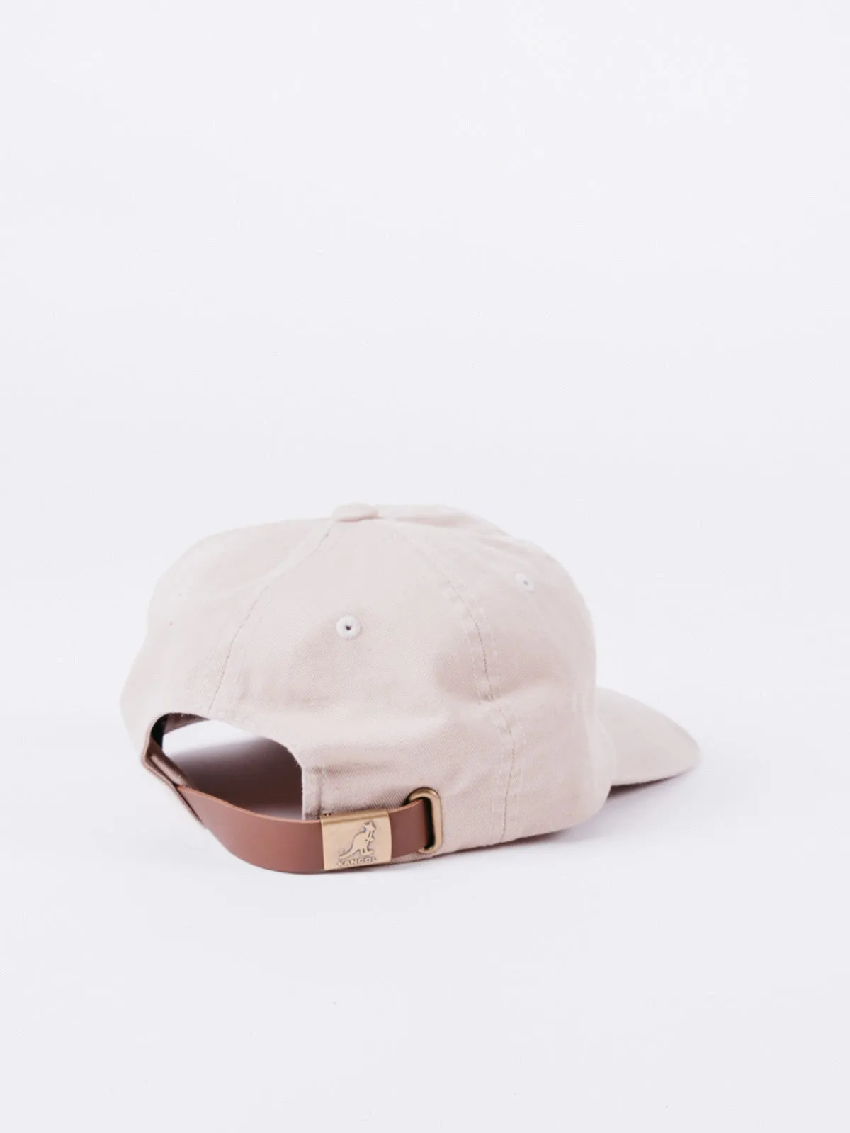 Washed Khaki Baseball Cap