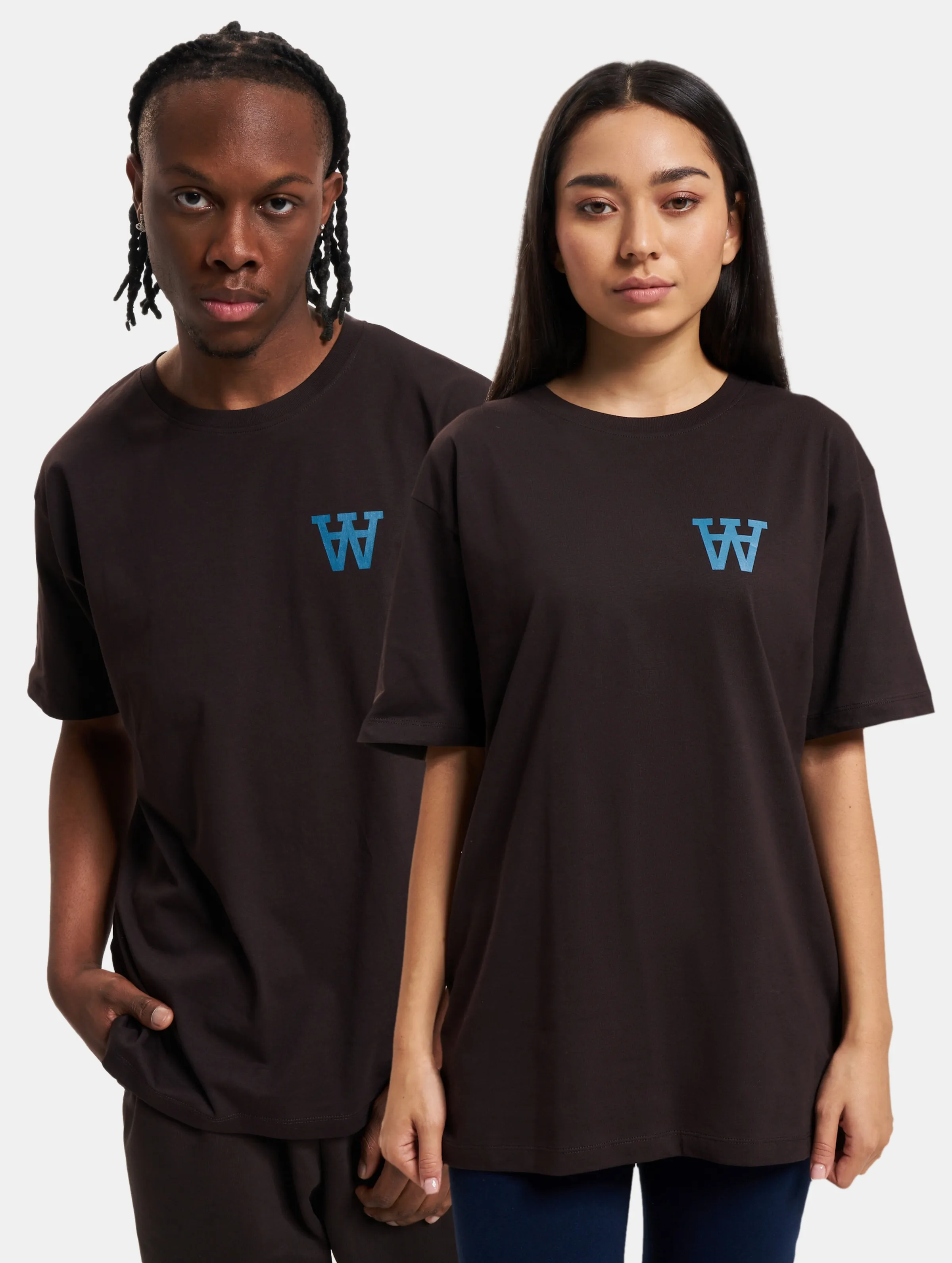 WOOD WOOD WOOD WOOD ACE CHEST PRINT TSHIRT