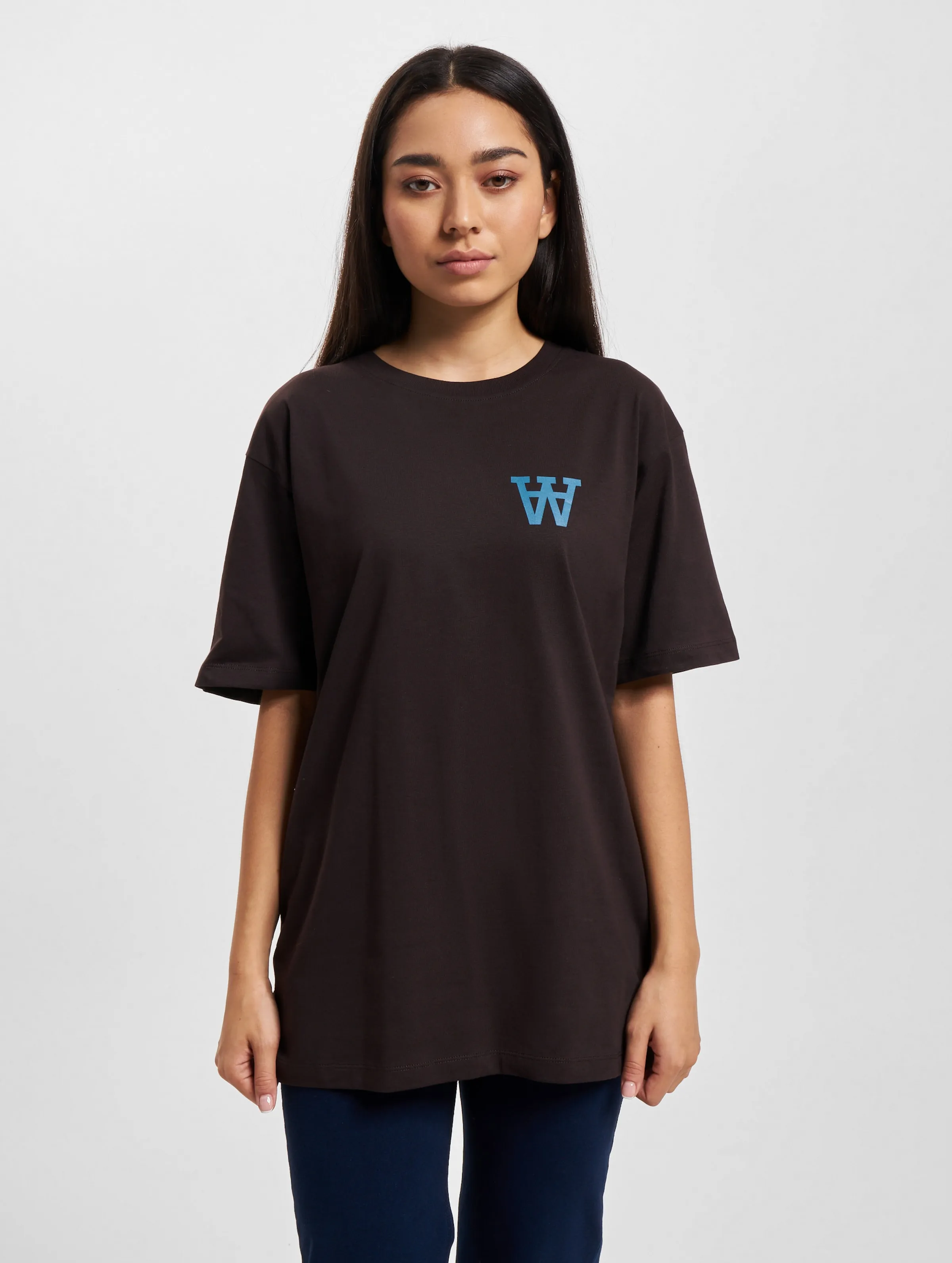 WOOD WOOD WOOD WOOD ACE CHEST PRINT TSHIRT