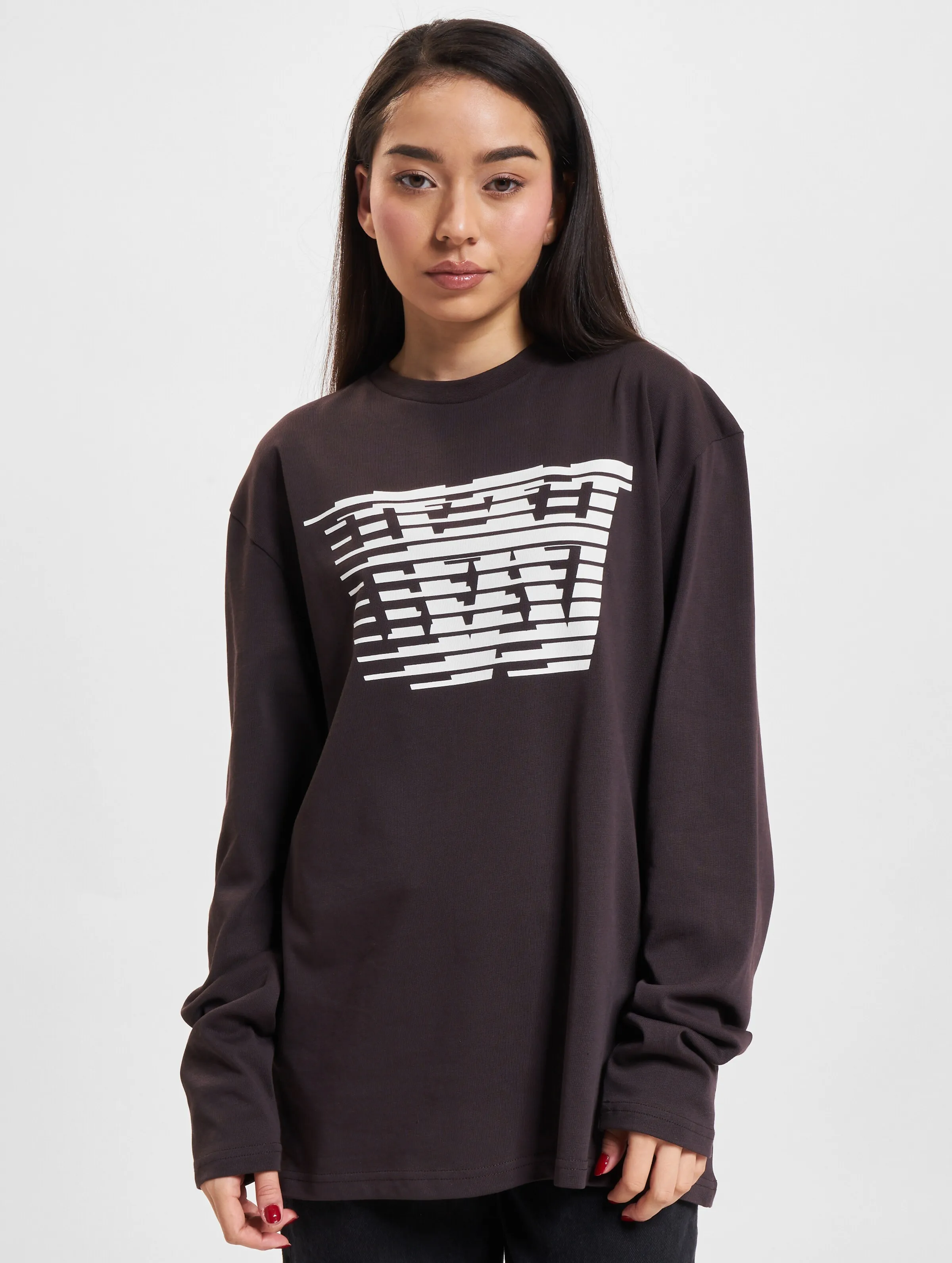 Wood Wood Wood Wood Mel Big Print Longsleeve Gots