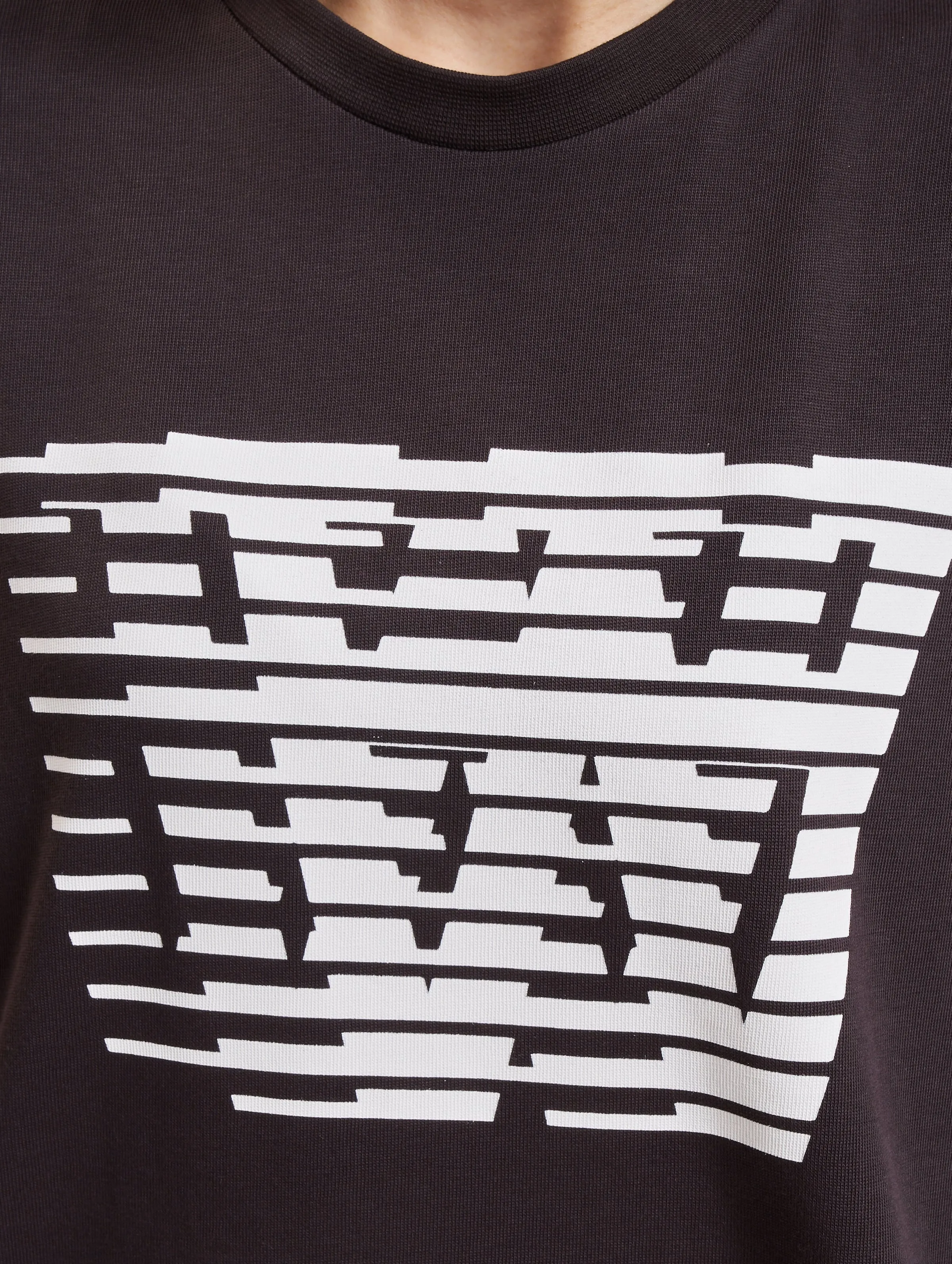 Wood Wood Wood Wood Mel Big Print Longsleeve Gots