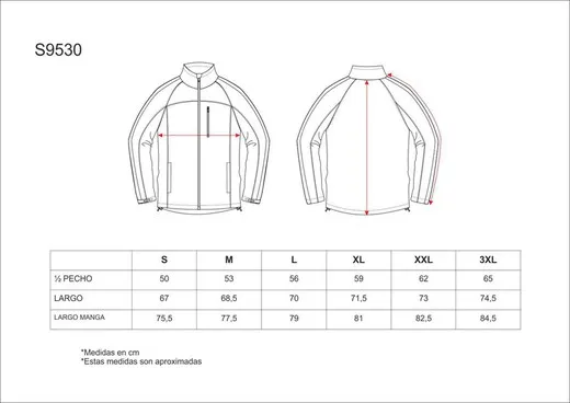 Workshell de alta visibilidad con una cinta reflectante en mangas Amarillo A.V.