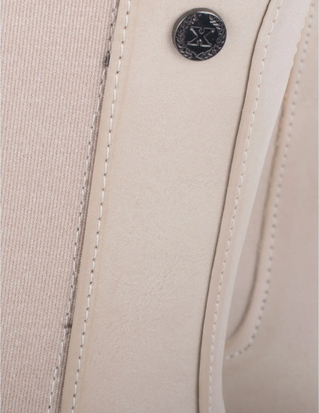 XTI Botas Chelsea Plataforma Beige