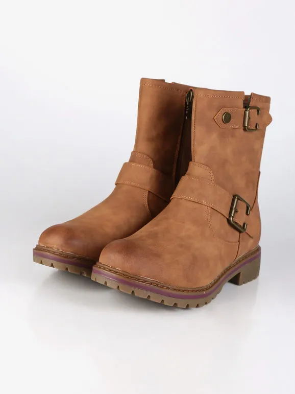 Xti Botas moteras mujer