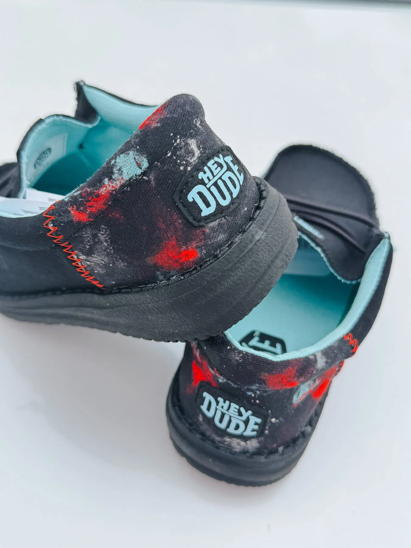 YOUTH HEY DUDE WALLY FUNK SPLATTER BLACK