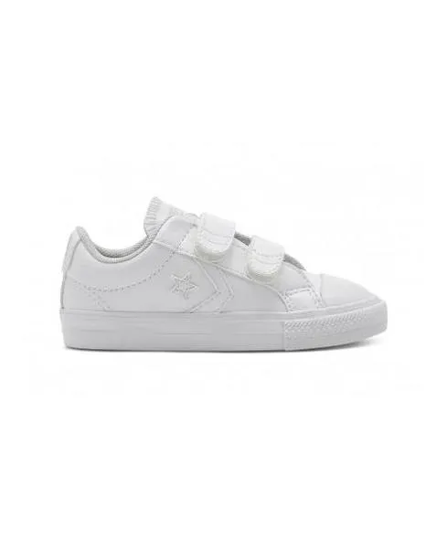 zapatilla converse blanco piel