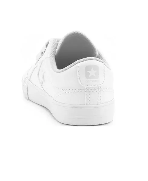 zapatilla converse blanco piel