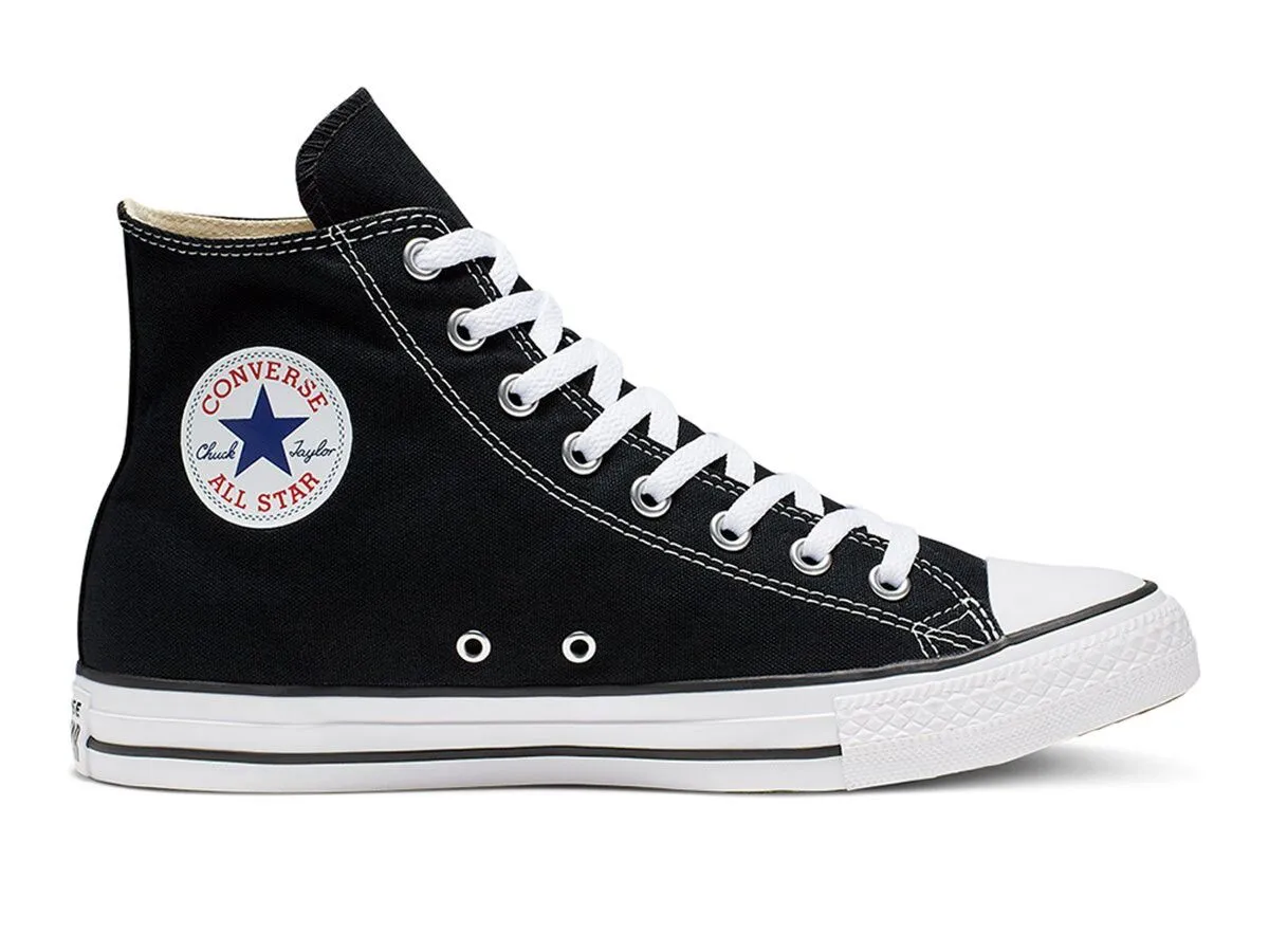 ZAPATILLA CONVERSE BOTA NEGRA HI CHUCK TAYLOR 