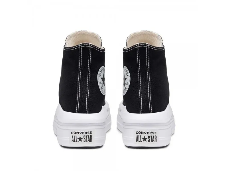 ZAPATILLA CONVERSE CHUCK TAYLOR ALL STAR MOVE HIGH TOP 568497C EN COLOR NEGRO