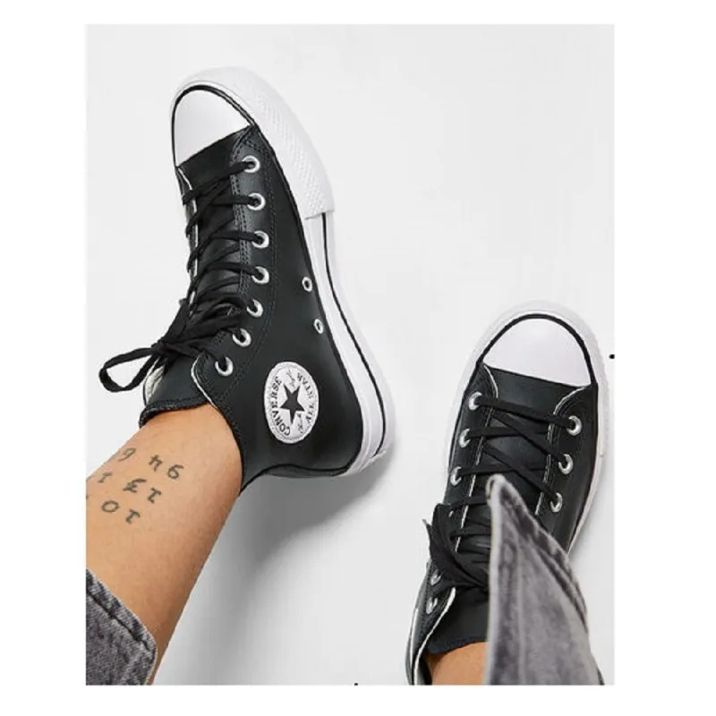 Zapatilla Converse Chuck Taylor All Star Plataform Leather 561675C.001