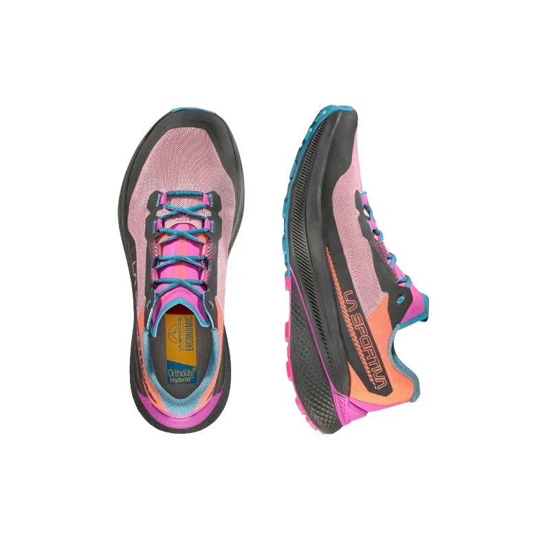 Zapatilla de trail La Sportiva Prodigio (Pink/Springtime) Mujer