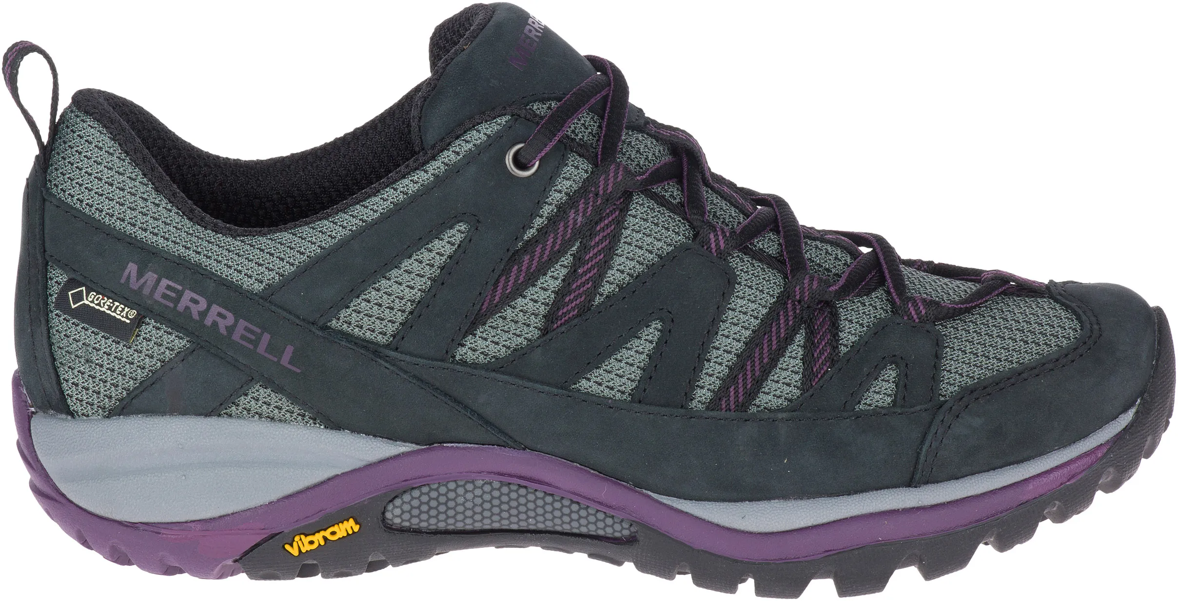 Zapatilla Merrell Siren Sport 3 GTX W Negro/Gris/Morado