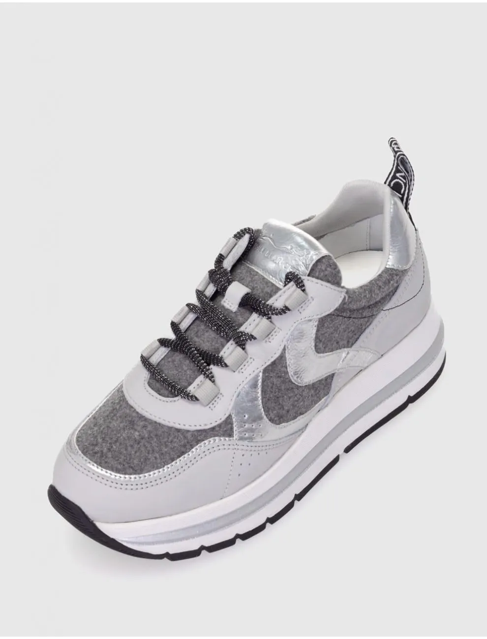 Zapatilla Voile Blanche Marple Plata