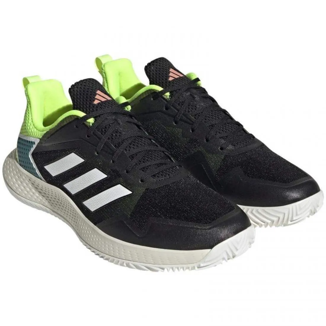 Zapatillas Adidas Defiant Speed Negro Blanco Fluor | Adidas