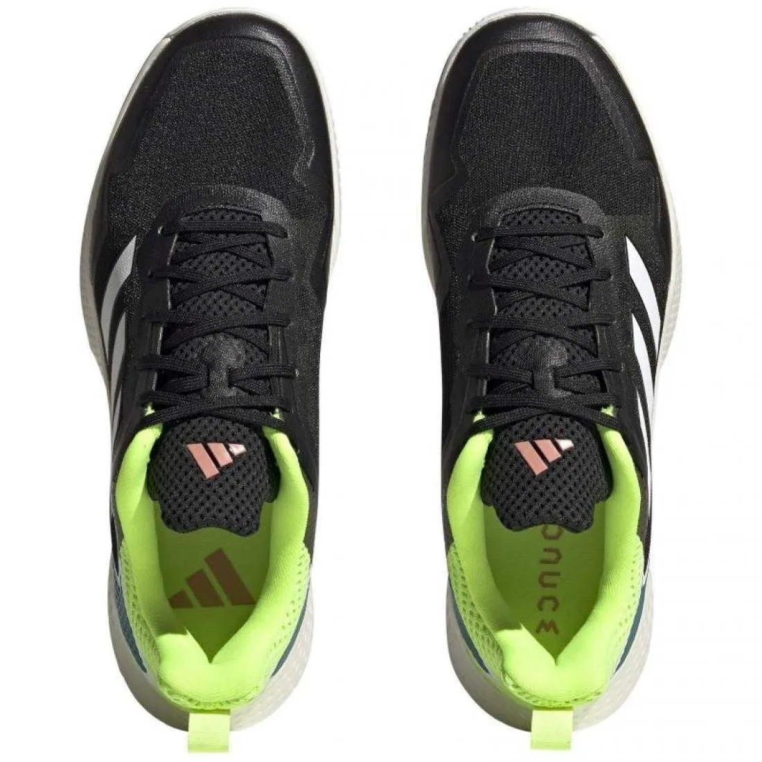 Zapatillas Adidas Defiant Speed Negro Blanco Fluor | Adidas