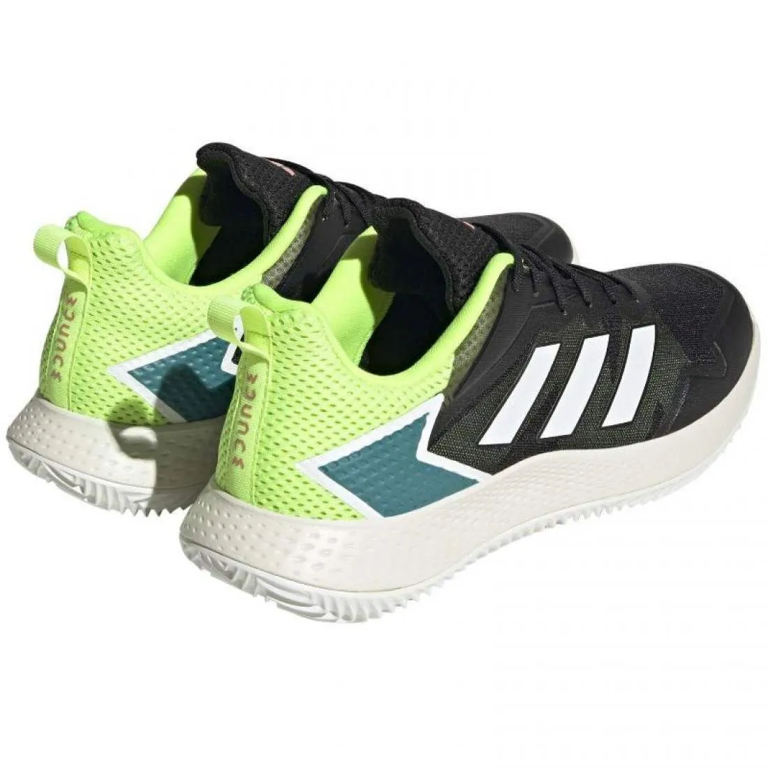 Zapatillas Adidas Defiant Speed Negro Blanco Fluor | Adidas