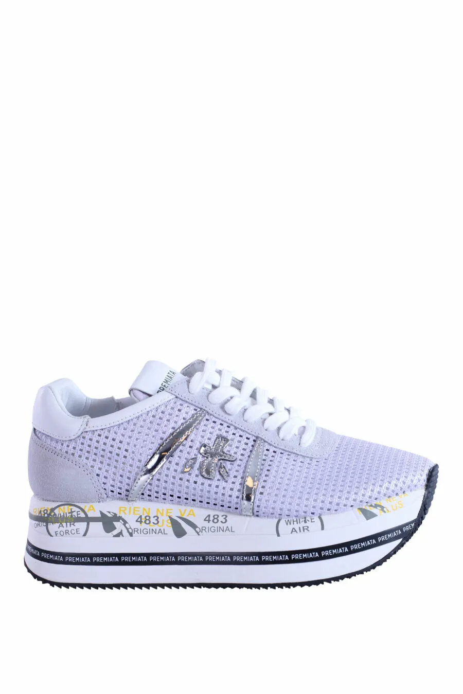 Zapatillas lila con plataforma 