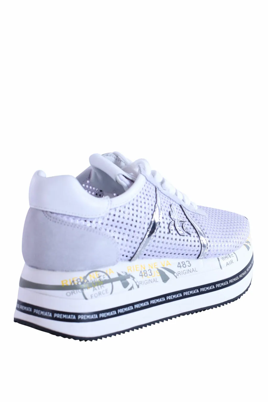 Zapatillas lila con plataforma 