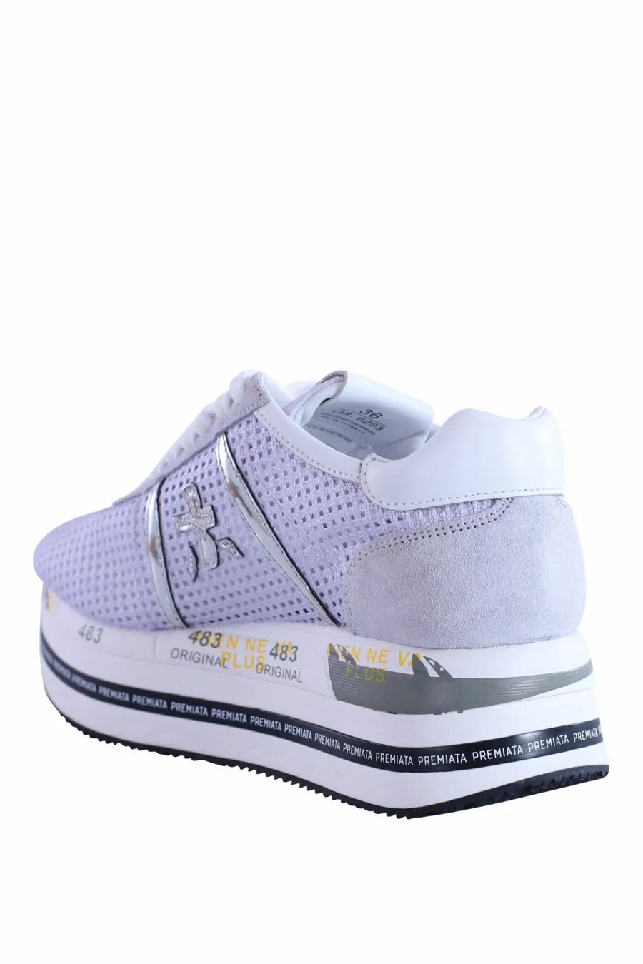 Zapatillas lila con plataforma 