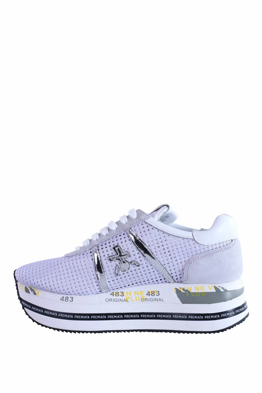 Zapatillas lila con plataforma 