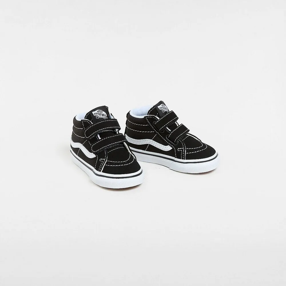 ZAPATILLAS NEGRAS VANS DE BEBé CON CIERRE ADHERENTE SK8MID REISSUE (14 AñOS) 20