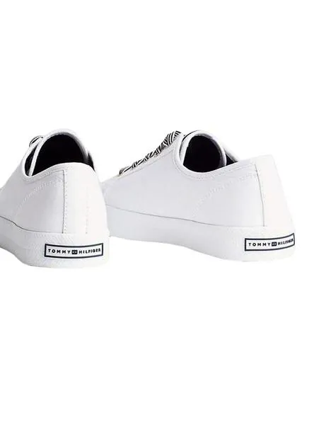 zapatillas tommy hilfiger nautical blanco mujer