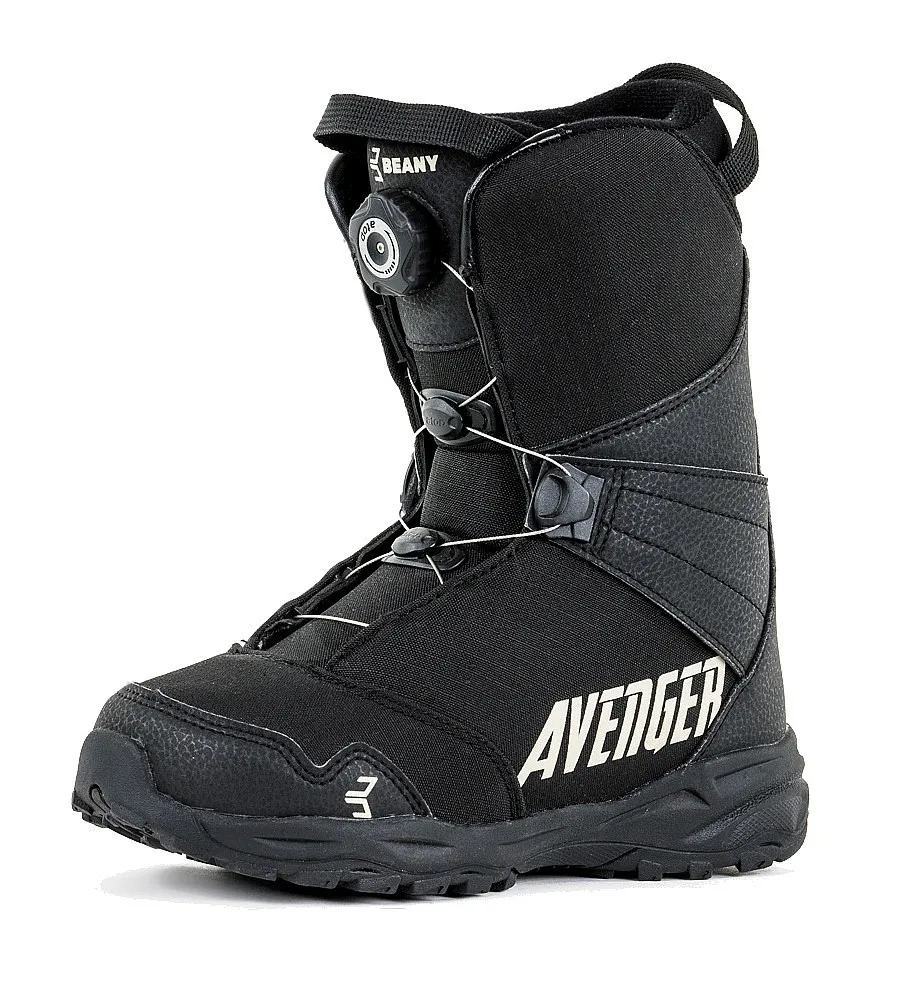 ZAPATOS BEANY AVENGER BS BOA  BLACK  UNISEX JUNIOR